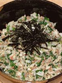 ほうれん草と豚挽き肉の生姜風味の混ぜご飯-レシピのメイン写真