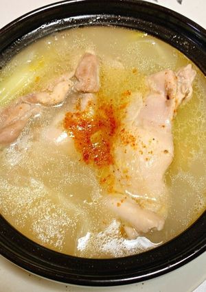 マカ入り身体が温まるサムゲタン（参鶏湯）-レシピのメイン写真