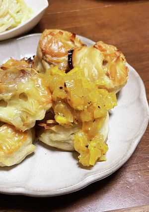 豚肉とチーズのパイ巻き〜ゆず茶ソースがけ-レシピのメイン写真