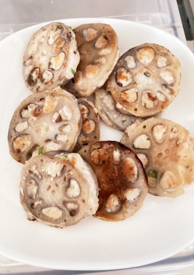 れんこんのはさみ焼き-レシピのメイン写真