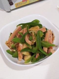 ピーマンとギョニソのおかか和え-レシピのメイン写真