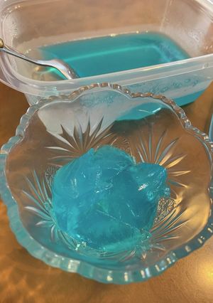 余ったかき氷シロップを使って簡単ゼリー！-レシピのメイン写真