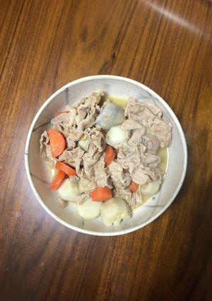 里芋と人参のバター煮-レシピのメイン写真