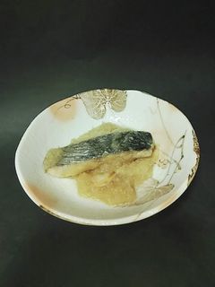 サワラ#ガーリック大根おろし煮-レシピのメイン写真