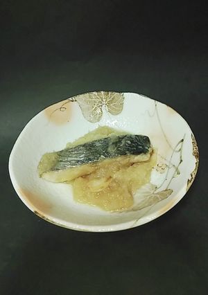 サワラ＃ガーリック大根おろし煮-レシピのメイン写真
