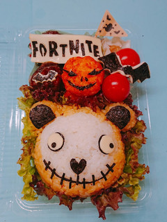 フォートナイト ハロウィン キャラ弁-レシピのメイン写真