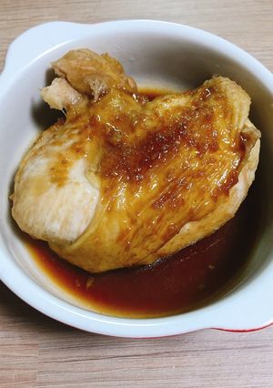 レンジで鶏むねテリヤキチキン-レシピのメイン写真