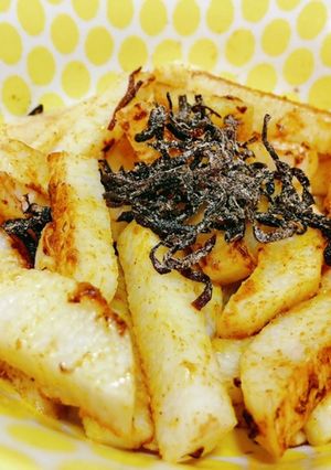 長芋のカレー塩昆布あえ☆あっという間に！-レシピのメイン写真