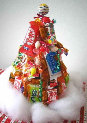 お菓子いっぱいツリー-レシピのメイン写真