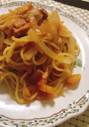ON THE UMAMI トマトパスタ-レシピのメイン写真