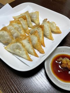 里芋の揚げワンタン✩.*˚-レシピのメイン写真