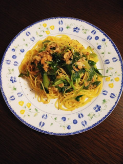 簡単☆三つ葉とツナのバター醤油パスタ-レシピのメイン写真