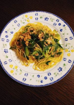 簡単☆三つ葉とツナのバター醤油パスタ-レシピのメイン写真