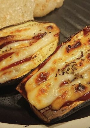 焼きナスピザ風。-レシピのメイン写真
