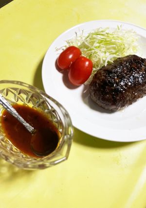ハンバーグ　ソース-レシピのメイン写真