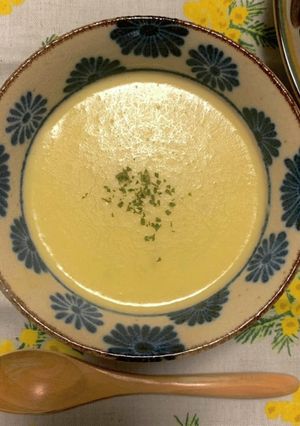 ほっとひと息。さつまいものポタージュ-レシピのメイン写真