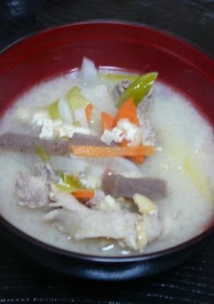 寒い日の粕汁-レシピのメイン写真