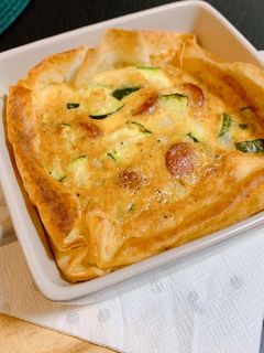 春巻きの皮でキッシュ-レシピのメイン写真