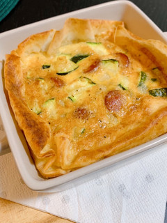 春巻きの皮でキッシュ-レシピのメイン写真