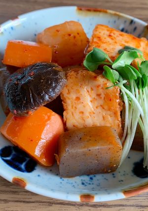 厚揚げのキムチ煮-レシピのメイン写真