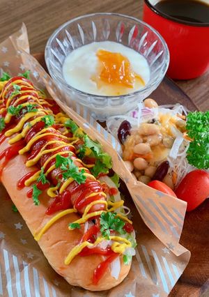 ホットドッグ-レシピのメイン写真