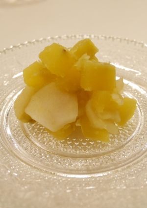 さつま芋とりんごの重ね煮　離乳食幼児食に-レシピのメイン写真