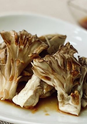 舞茸のグリル焼き*黒酢生姜ドレッシングで-レシピのメイン写真