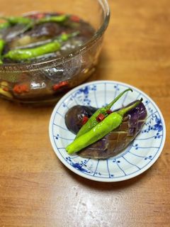 なすとししとうの焼きびたし-レシピのメイン写真