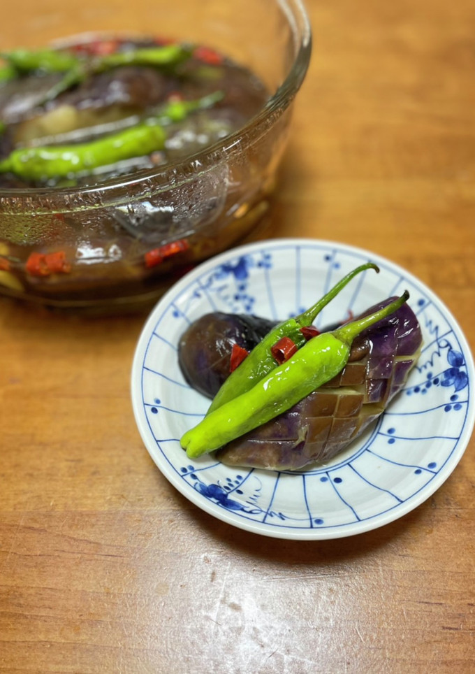 なすとししとうの焼きびたし-レシピのメイン写真