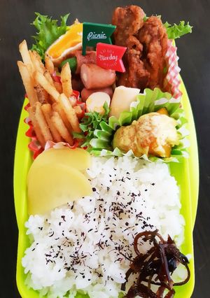 男子高生弁当10/4-レシピのメイン写真