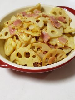 れんこんマヨカレー-レシピのメイン写真