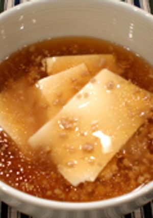 豆腐とそぼろのあったかスープ-レシピのメイン写真