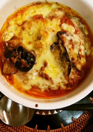 ナスと餃子の皮ラザニア風-レシピのメイン写真