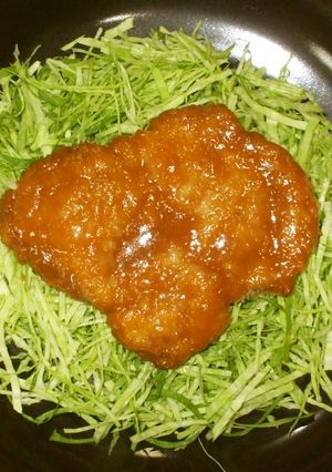 味噌カツ丼♪簡単基本揚げないフライパン-レシピのメイン写真