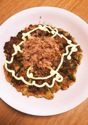 スーパー大麦入り腸活ネギ焼き-レシピのメイン写真