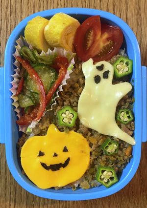 ハロウィンお弁当-レシピのメイン写真