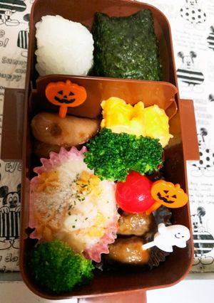 次男の遠足おにぎり弁当-レシピのメイン写真