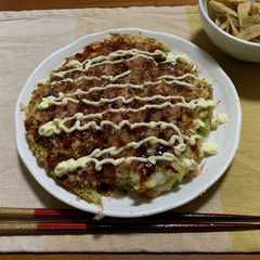 รูปของ オートミールのお好み焼きもどき