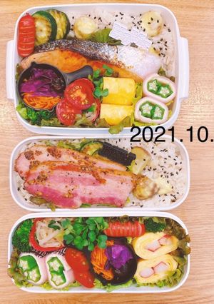 2パターンお弁当★005-レシピのメイン写真