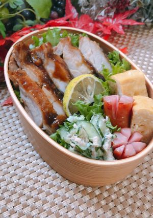 高校2年女子お弁当♥2021.10.08-レシピのメイン写真