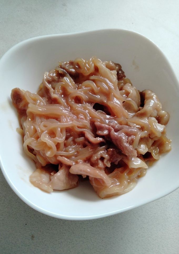豚こまと白滝の簡単うま煮風炒め-レシピのメイン写真