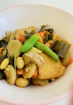 大豆の五目煮☆給食メニュー-レシピのメイン写真