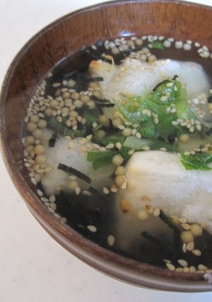おもちでお茶漬け-レシピのメイン写真