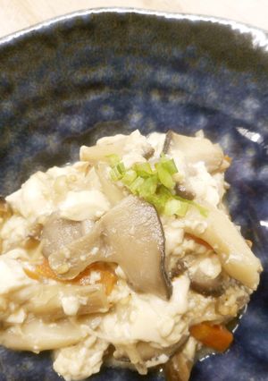 きのこたっぷり炒り豆腐♪めっけ-レシピのメイン写真