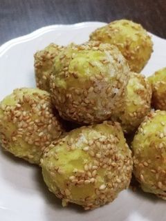 さつまいも団子-レシピのメイン写真