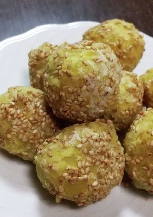さつまいも団子-レシピのメイン写真
