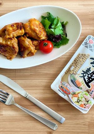 塩麹に漬けてつくるタンドリーチキン風-レシピのメイン写真