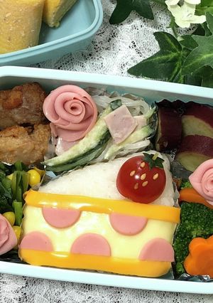 お誕生日おめでとうお弁当-レシピのメイン写真