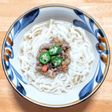 サバそぼろのスピンオフ的うどん