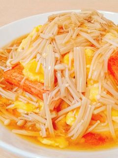 きのこ醤油あんかけ天津飯-レシピのメイン写真